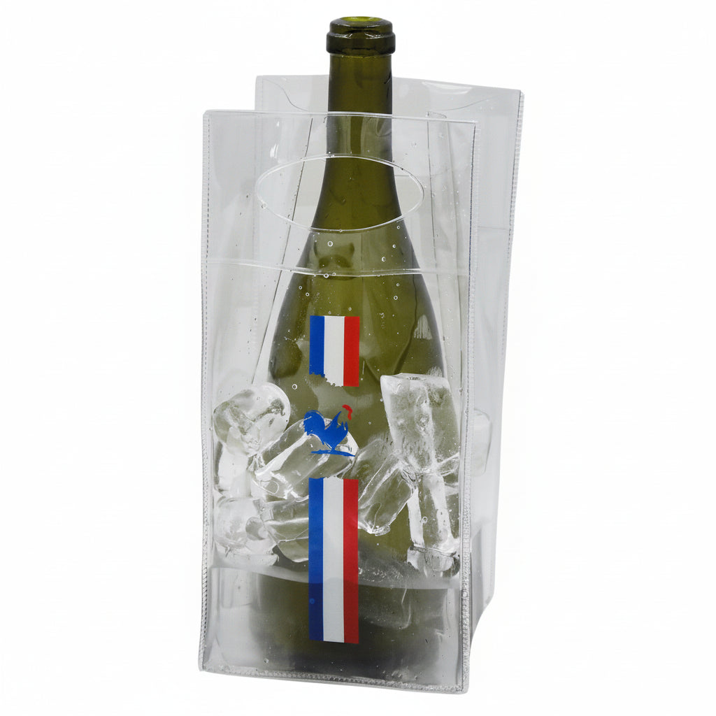 Sac à glaçons Fresh bag France 13x11.5x27 cm en PVC 0,5mm