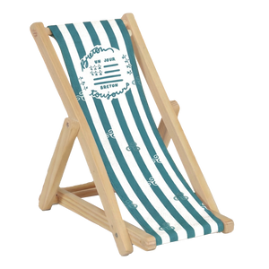Support bouteille Valentina bois toile - Breton un jour Breton toujours