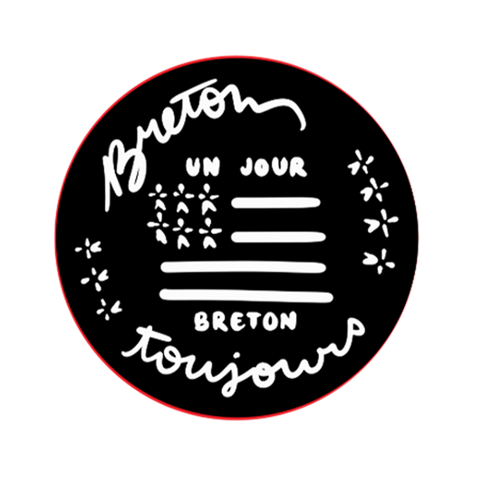 Metal bottle opener keychain - BZH Brittany