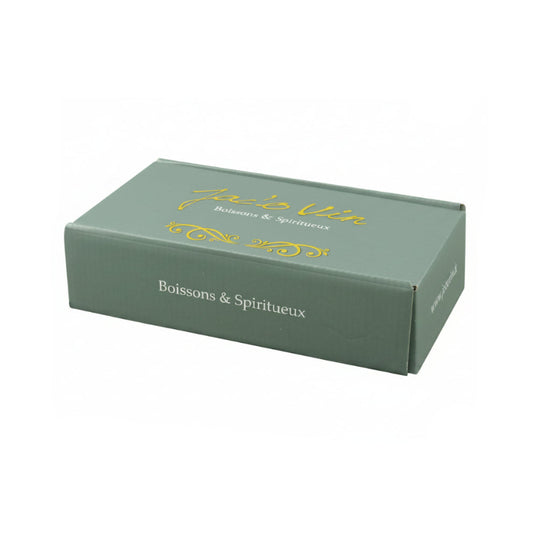 Coffret carton offset 1 btl 9x9x33cm personnalisé