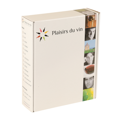 Personalized 3-bottle cardboard gift box