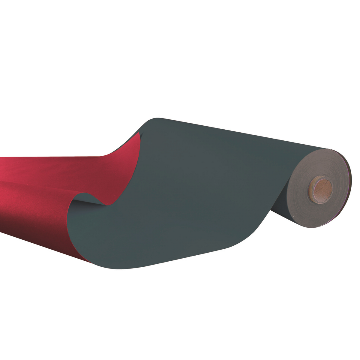 Gift paper Offset Duo anthracite/red 70g 0.70x100m