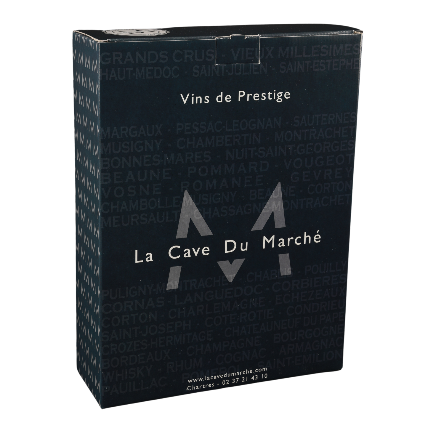 Etui carton offset 3 btls 26,5x8,7x36cm personnalisé