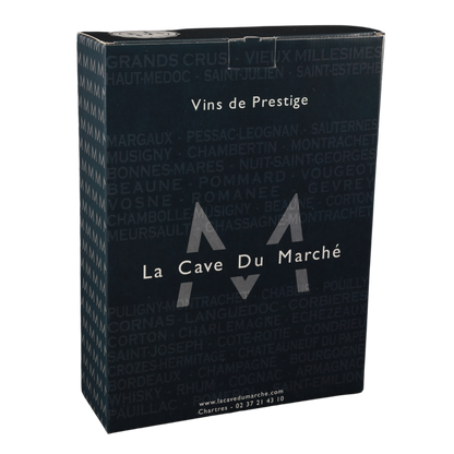Etui carton offset 3 btls 26,5x8,7x36cm personnalisé