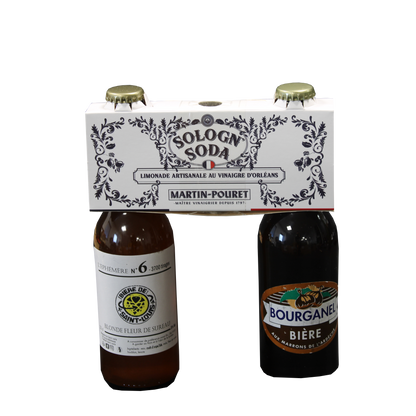Tripack carton 3 bières personnalisé