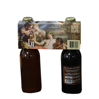 Tripack carton 3 bières personnalisé
