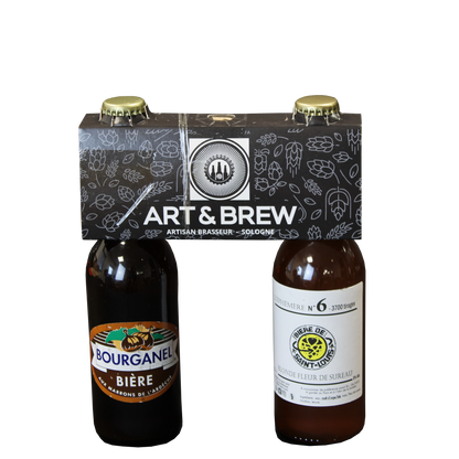 Tripack carton 3 bières personnalisé