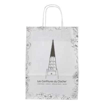 Esprit Eco paper bag with twisted handles, tote bag, 18x8x22cm, personalized