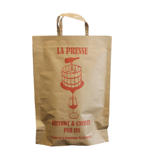 Sac Espérance 2 bouteilles 28x9x38cm personnalisé