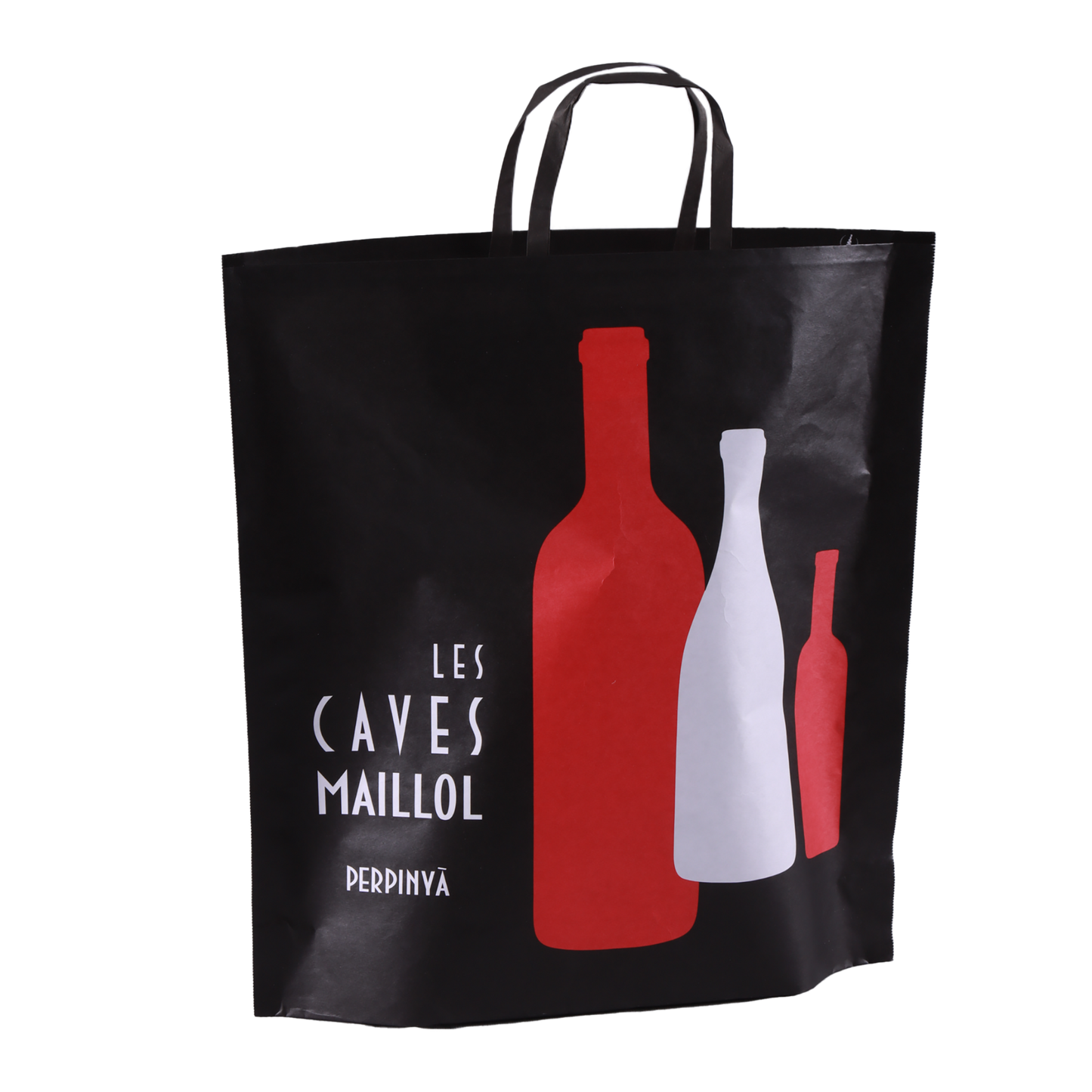 Espérance bag for 2 bottles, 28x9x38cm, factory customized