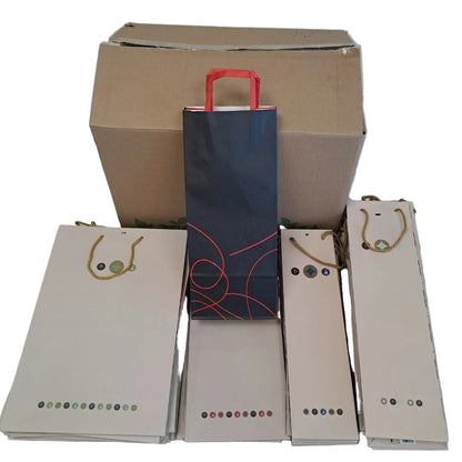 Lot de 234 emballages sac et carton Ravenne et Nuance