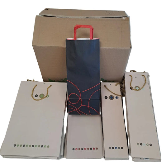 Lot de 234 emballages sac et carton Ravenne et Nuance