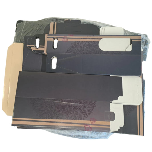 Lot de 48 emballage carton SANTINO et MELVIN