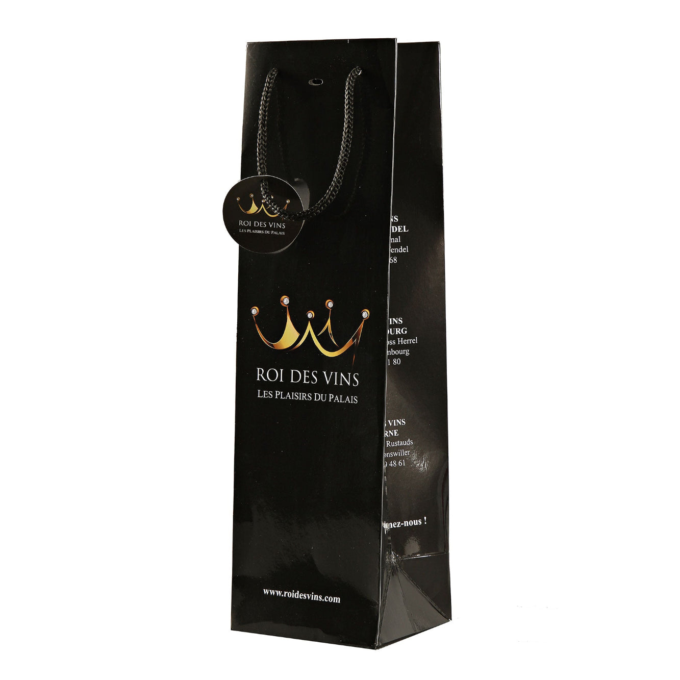Sac papier luxe Magnum 13x11,5x44cm  personnalisé