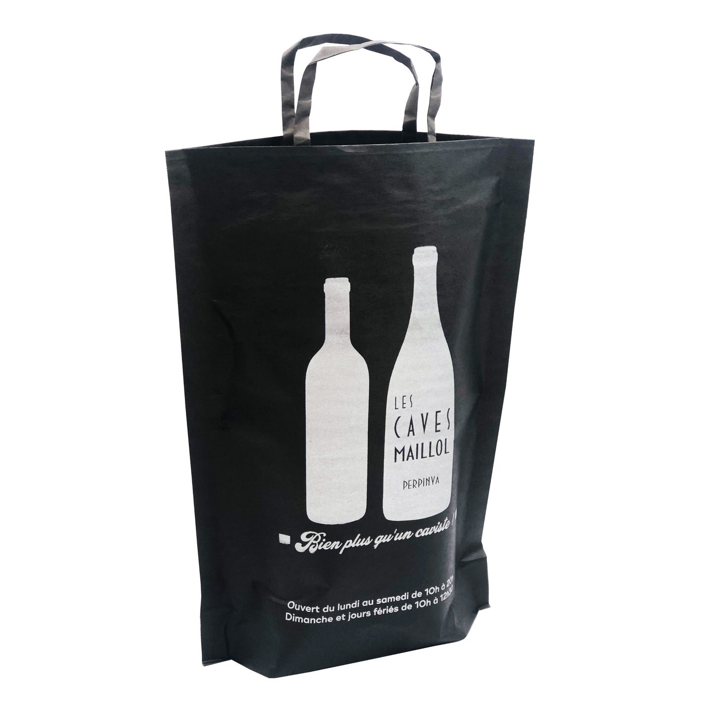 Espérance bag for 2 bottles, 28x9x38cm, factory customized