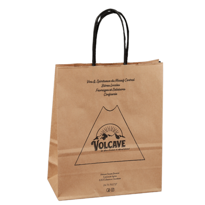 Esprit Eco paper bag with twisted handles, tote bag, 18x8x22cm, personalized
