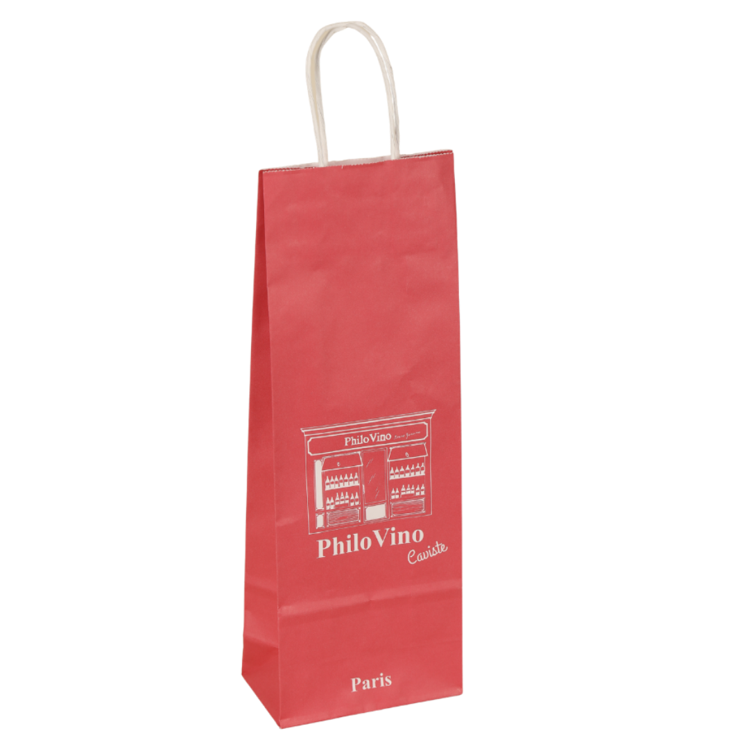Esprit Eco twisted handle paper bag 1 btl 14x8x39cm personalized