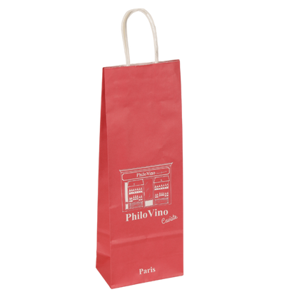 Esprit Eco twisted handle paper bag 1 btl 14x8x39cm personalized