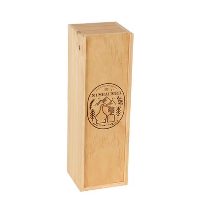 Caisse Tradition bois de Pin magnum 11,5x11,5x40cm personnalisée