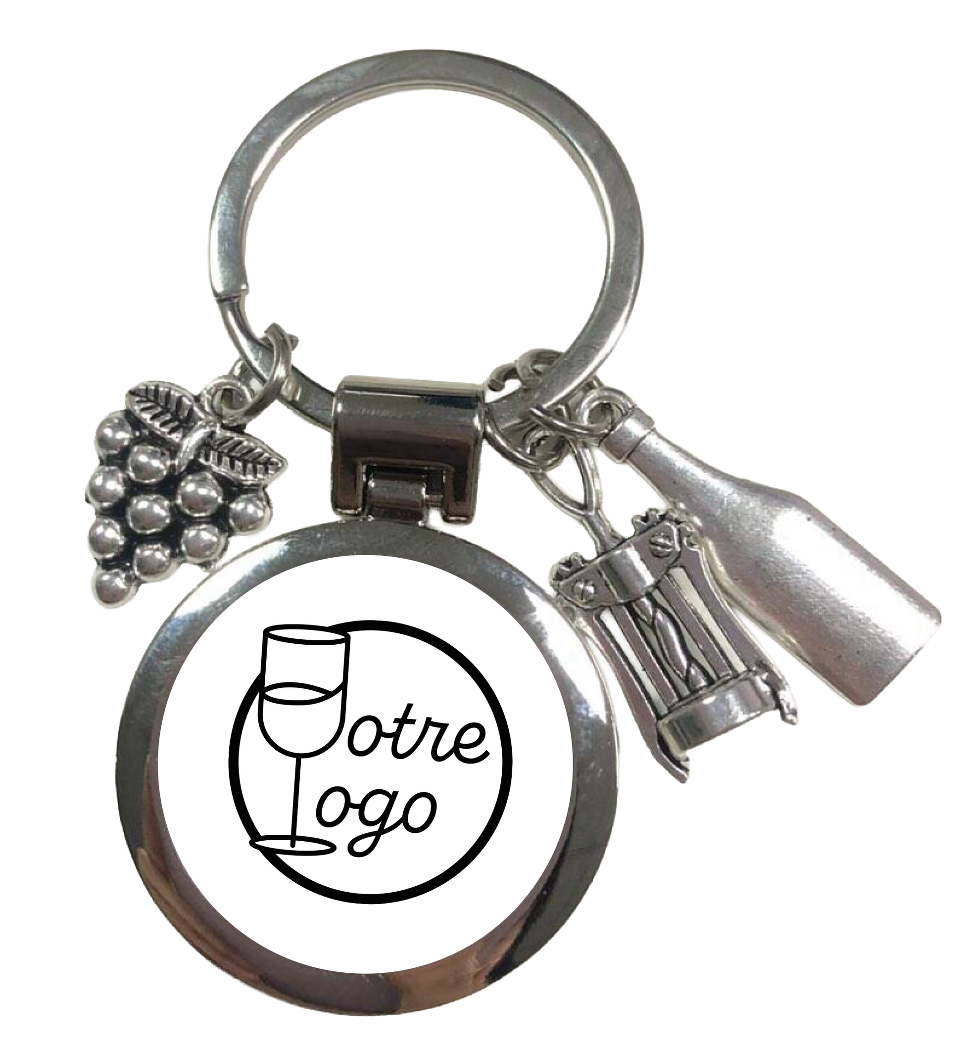 Porte clé pendentif Mika métal