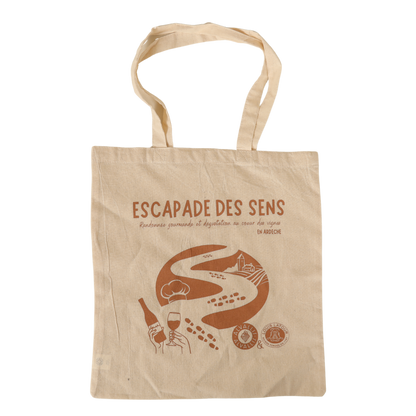 Sac tote bag 100% coton naturel 140gr écru 38x42cm perso -