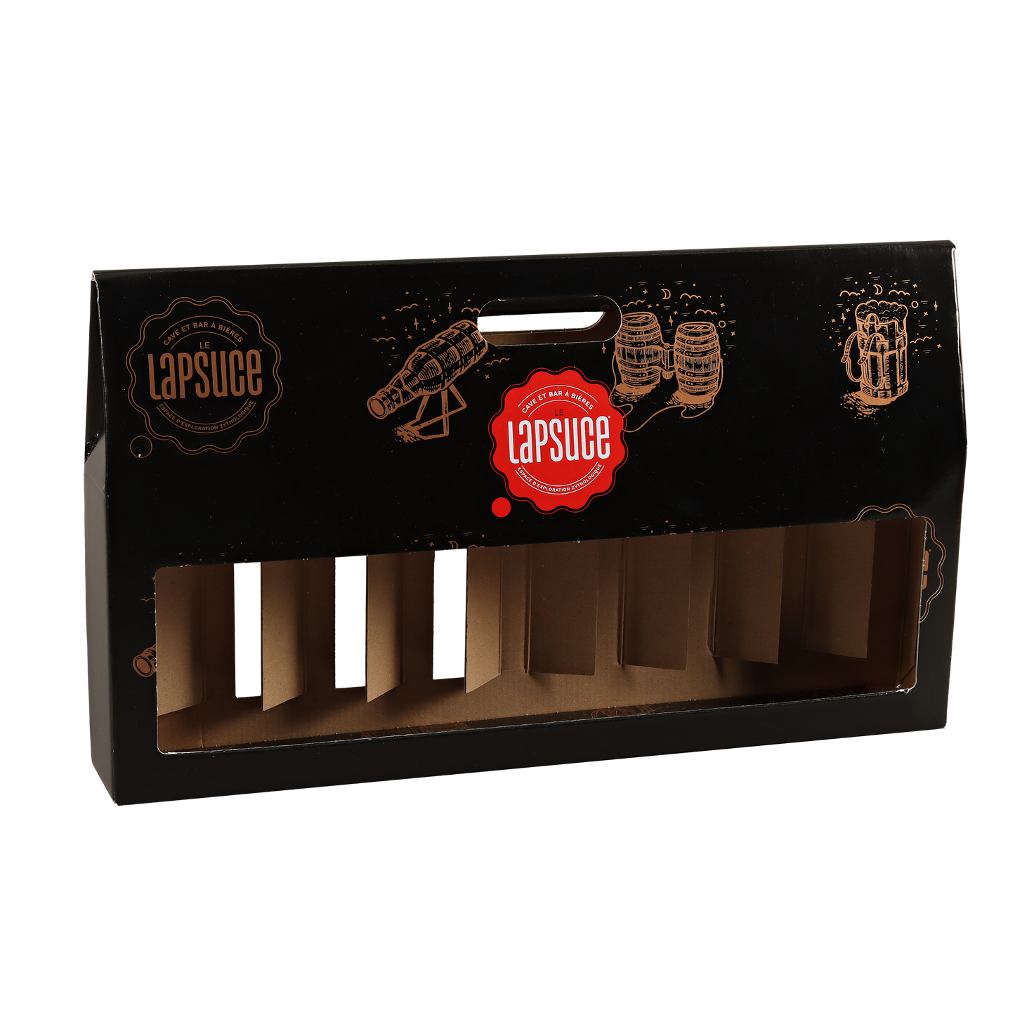 Valisette carton 8 bières 33cl personnalisée